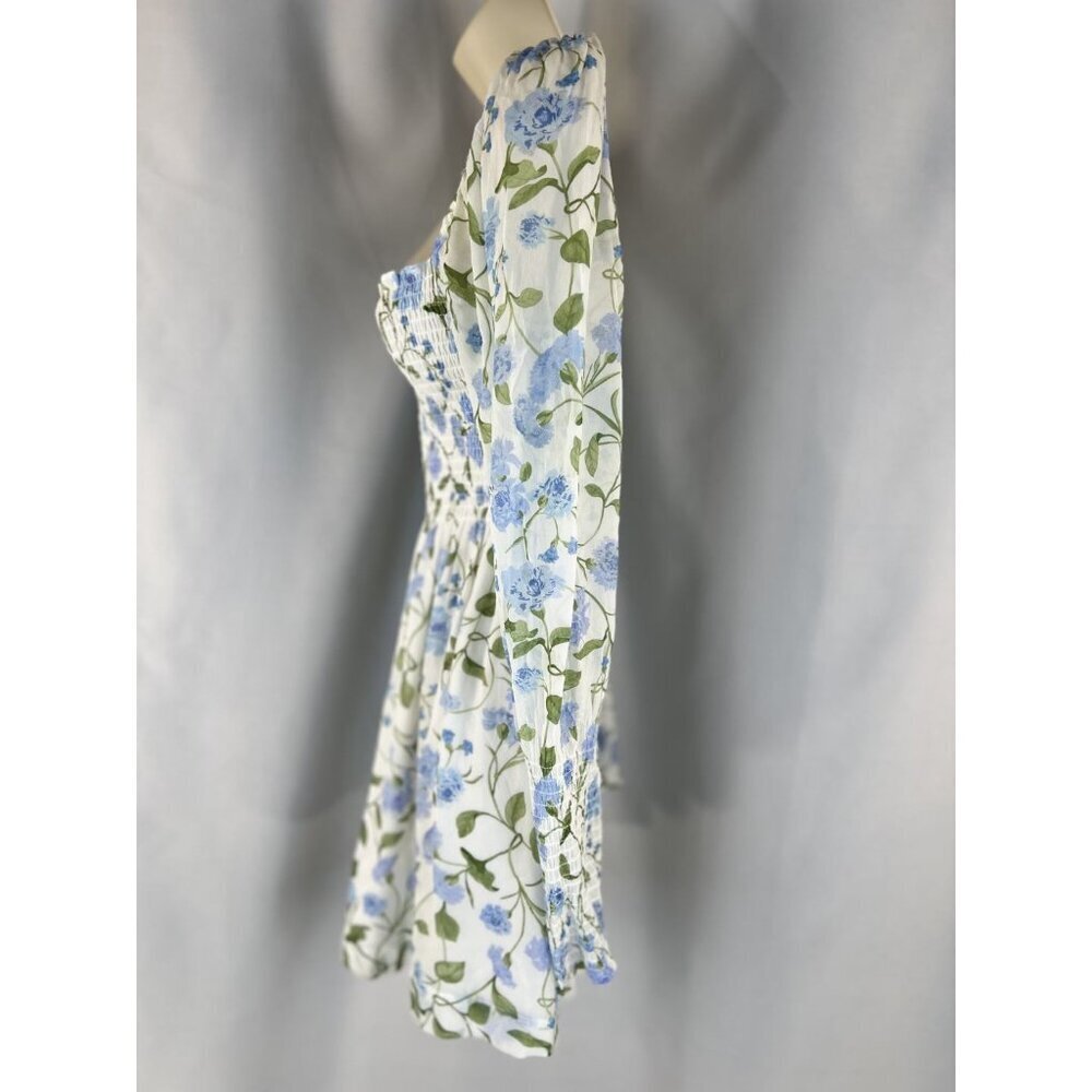 NWT Hill House The Grace Georgette Peony Bouquet Print Mini Nap Dress $198 - Picture 7 of 15